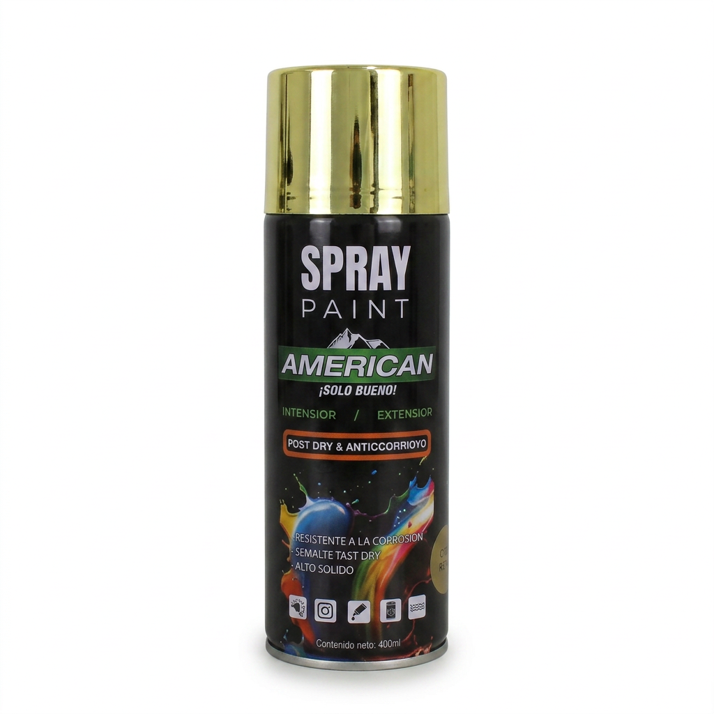 Spray Cromo Oro