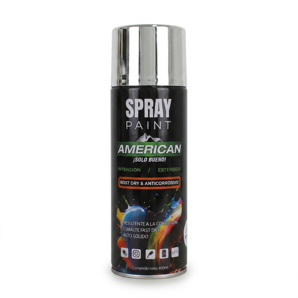 Spray Cromo Plata