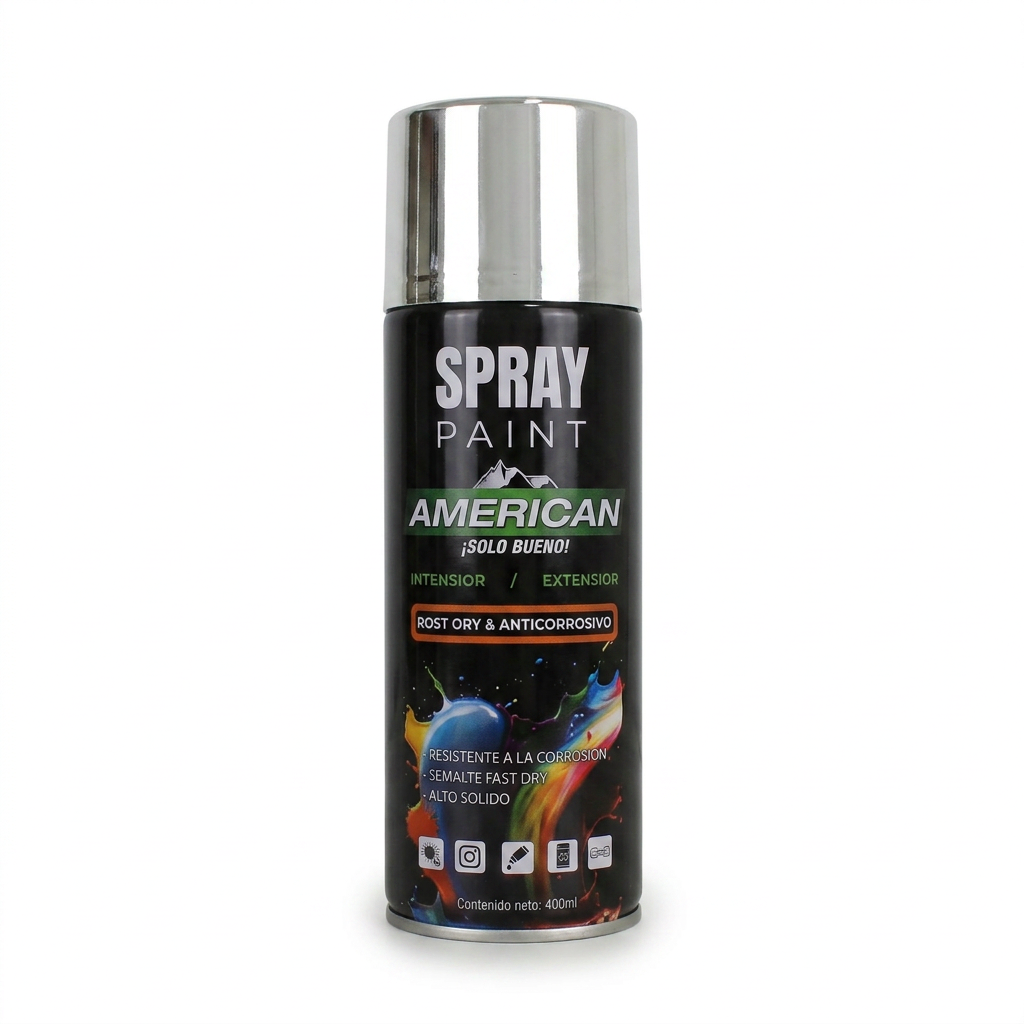 Spray Plateado